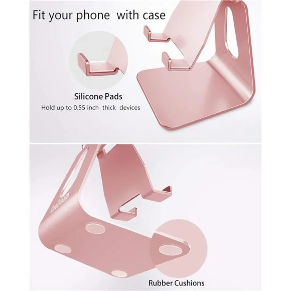 Adjustable Cell Phone Stand, Phone Stand, Holder, Aluminum Desktop Stand